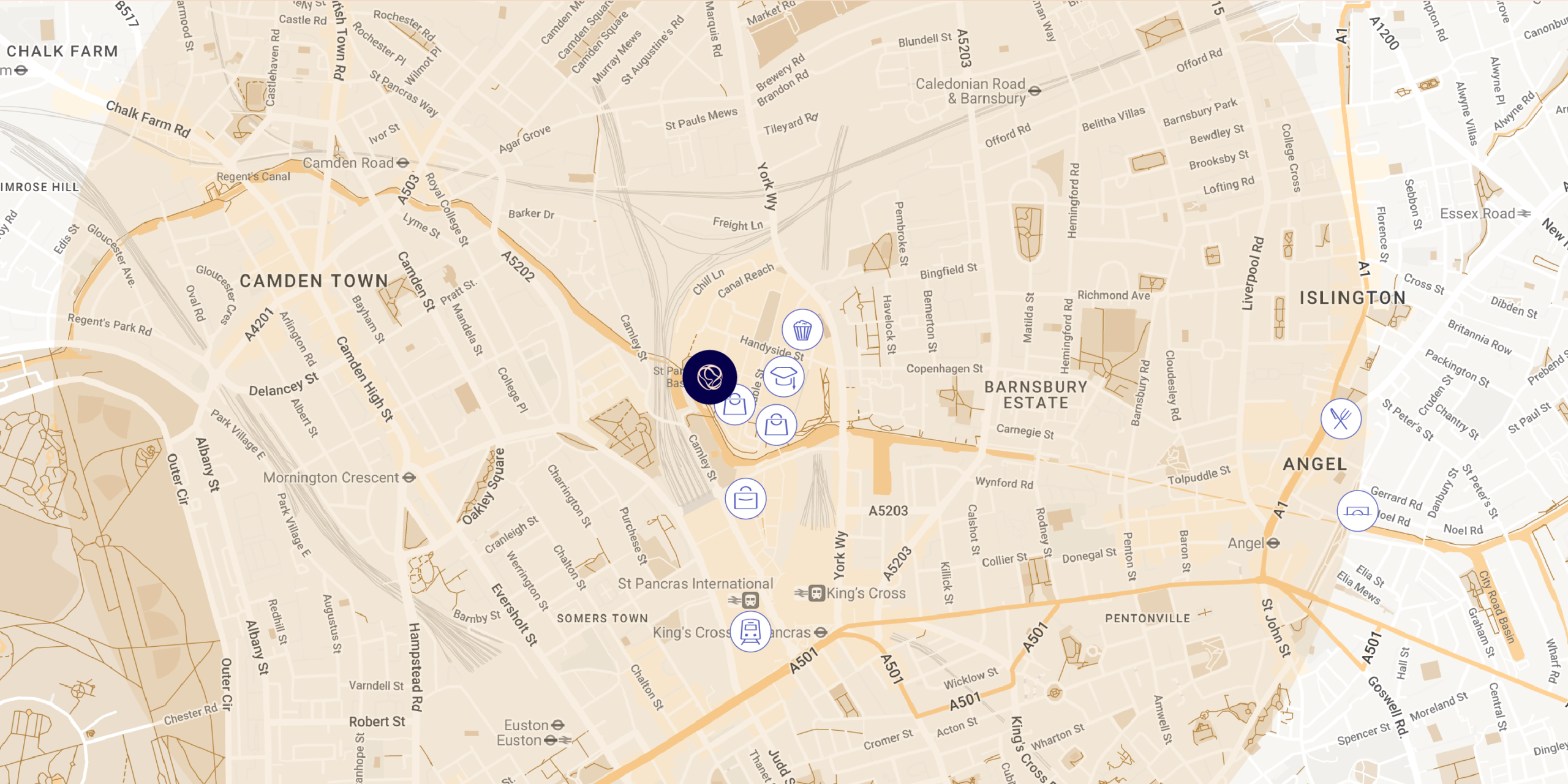 King's Cross Cirkel