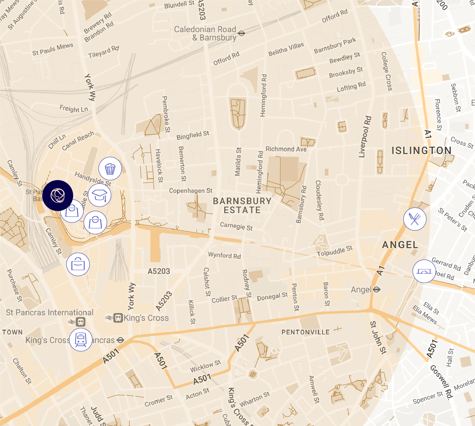 King's Cross Cirkel